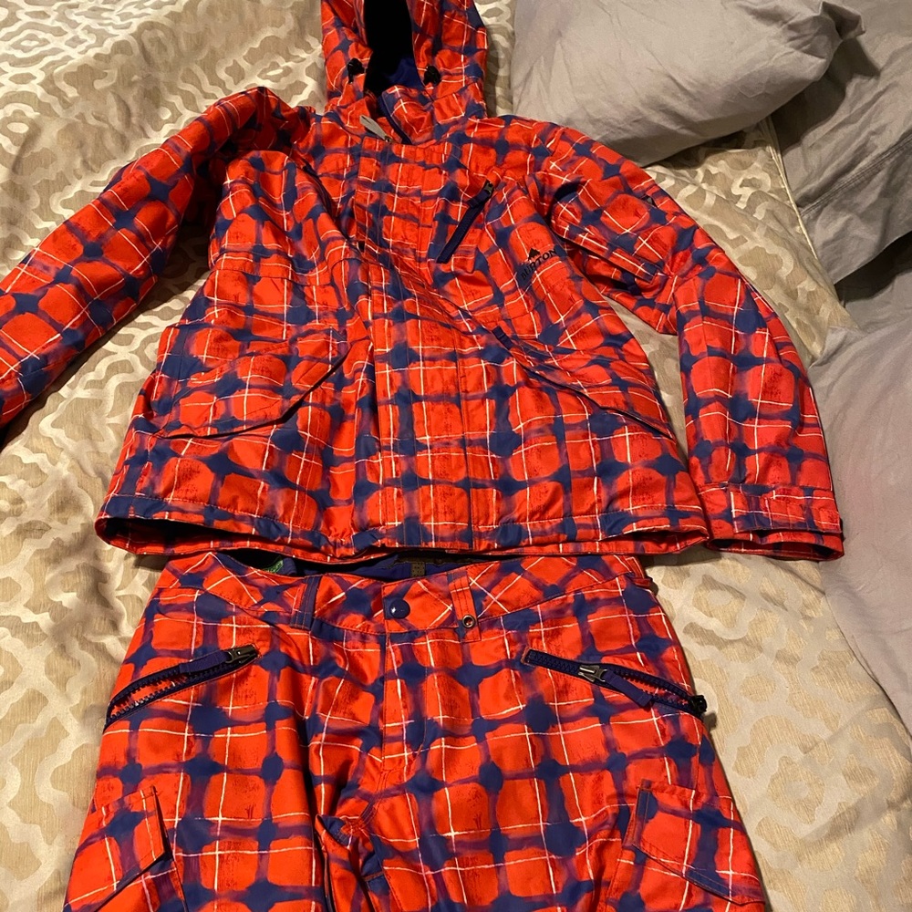 Burton ski/snowboard pants and jacket
